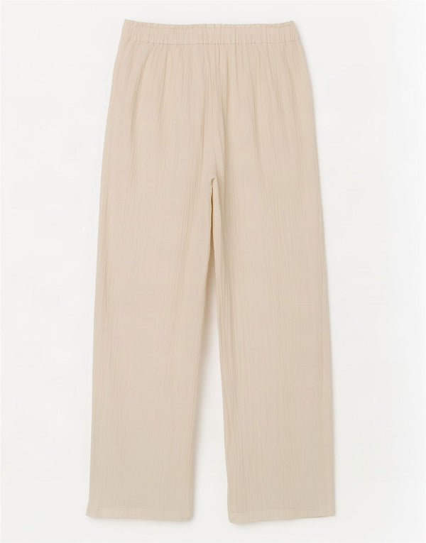 Marks & Spencer Damen-Hose mit hoher Taille, UK 8, Größe S, W28, L30, Weiß