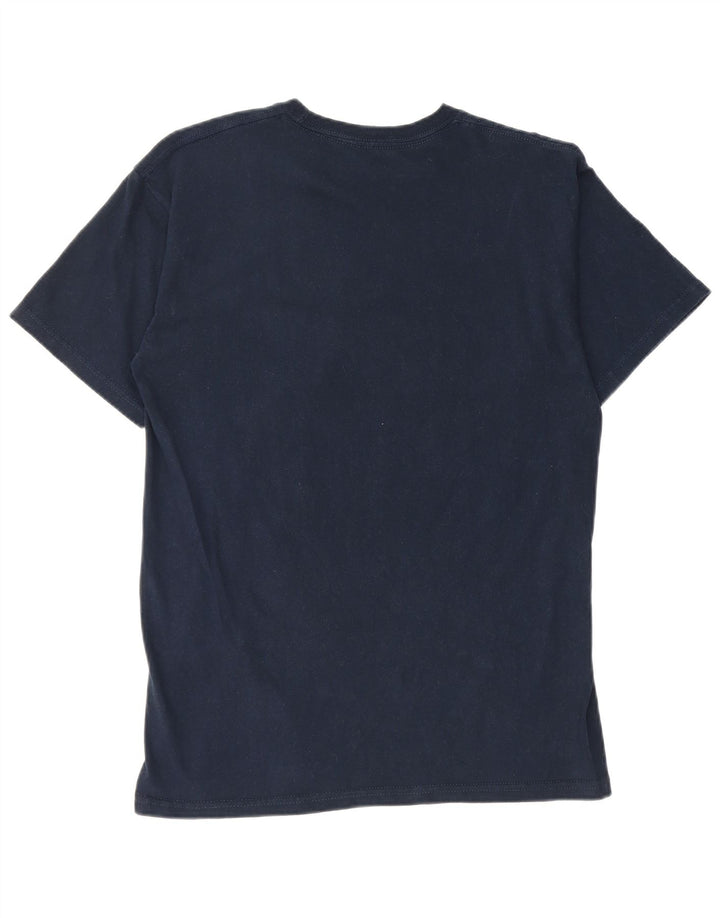 Fila Herren-T-Shirt mit Grafik, mittlere marineblaue Baumwolle