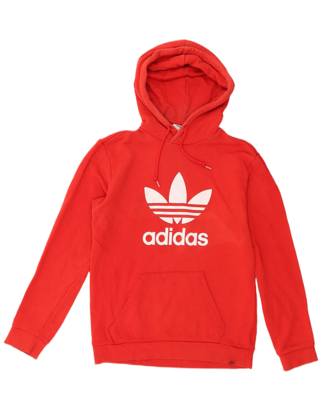 Adidas Herren Graphic Hoodie Pullover Mittelrote Baumwolle