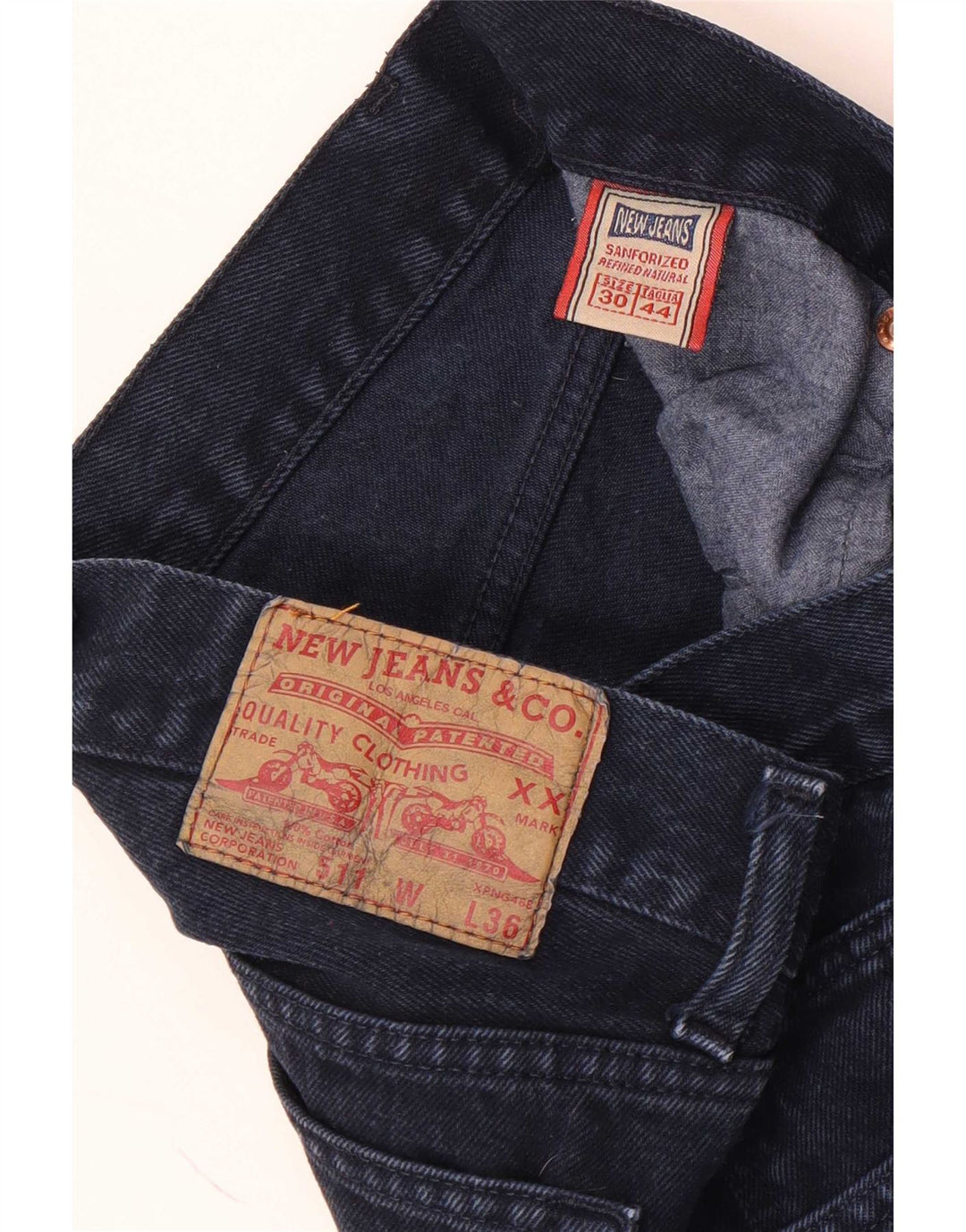 Neue Jeans Herren 511 Slim W30 L28 Marineblau Baumwolle