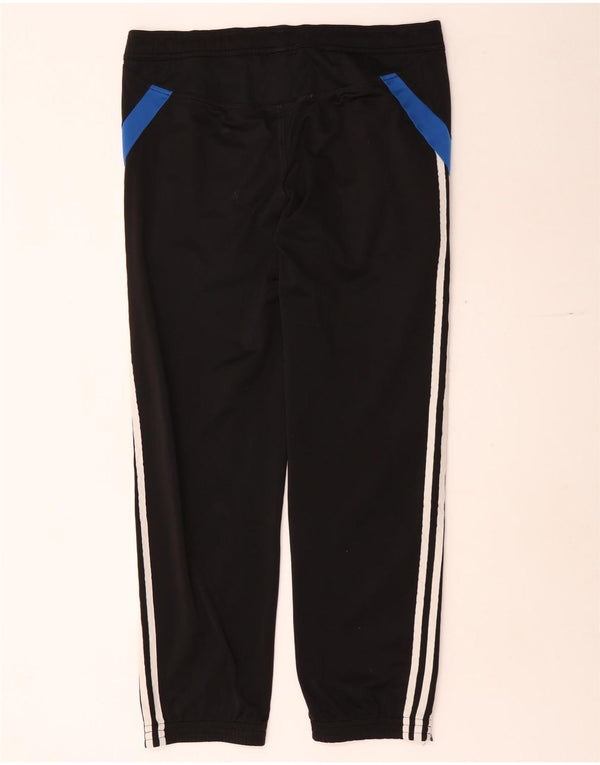 Adidas Jungen-Trainingshose, Jogginghose, 13–14 Jahre, Schwarz, Farbblock