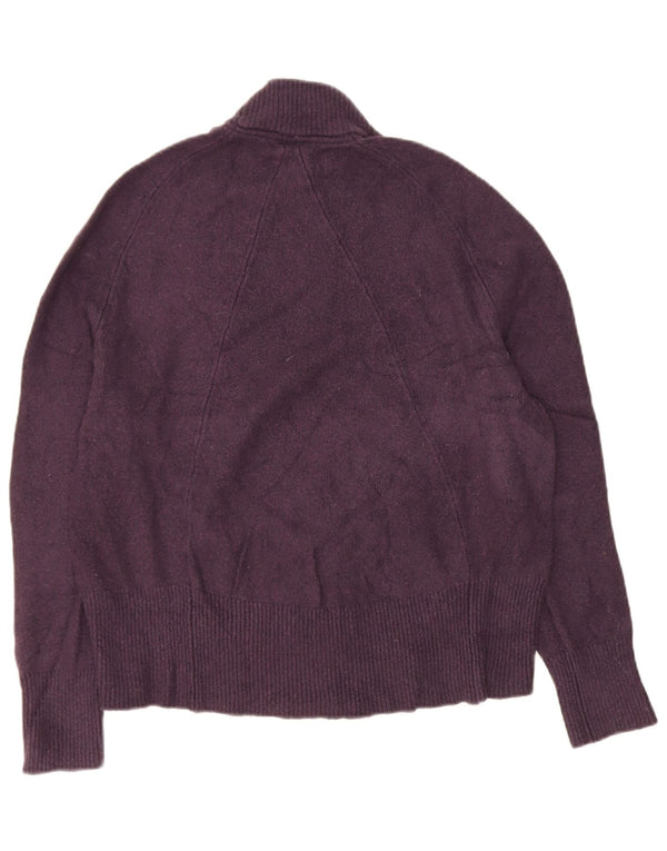 John Lewis Damen-Pullover mit Rollkragen, übergroß, Gr. 10, Violett