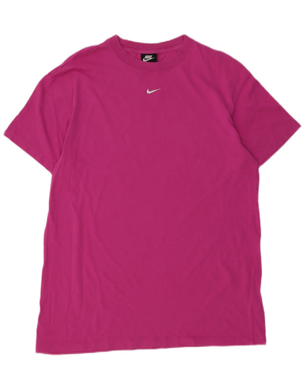 NIKE Herren T-Shirt Top Large Rosa Baumwolle