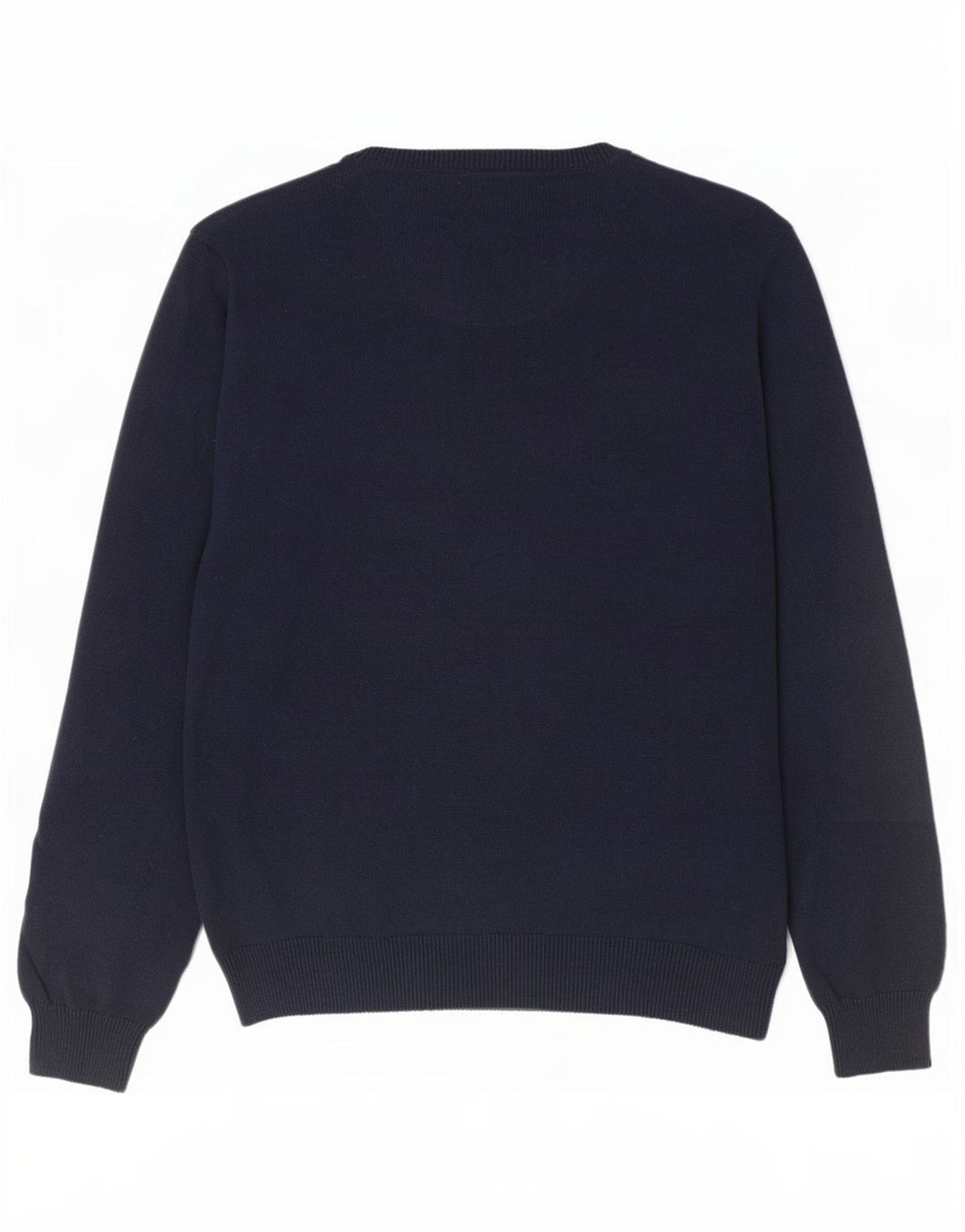 Marks & Spencer Herren Blue Harbor U-Boot-Ausschnitt-Pullover, Größe L, Marineblau