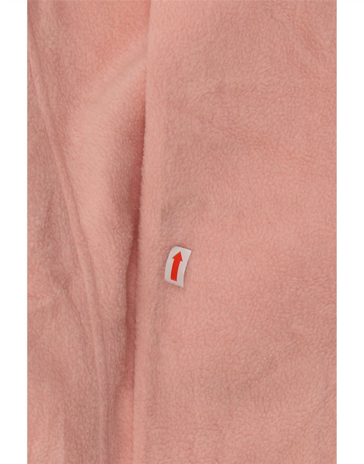 COLUMBIA Damen Übergroße Fleecejacke UK 22 3XL Rosa Polyester