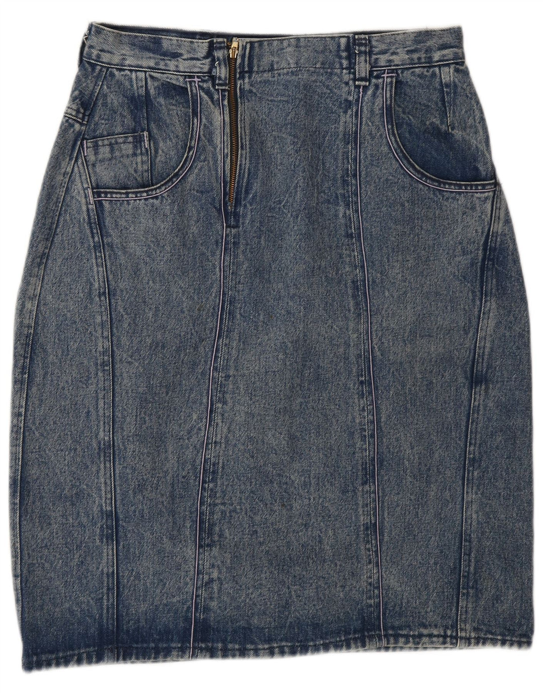 BLOOMING Damen Jeansrock XS W24 Blau
