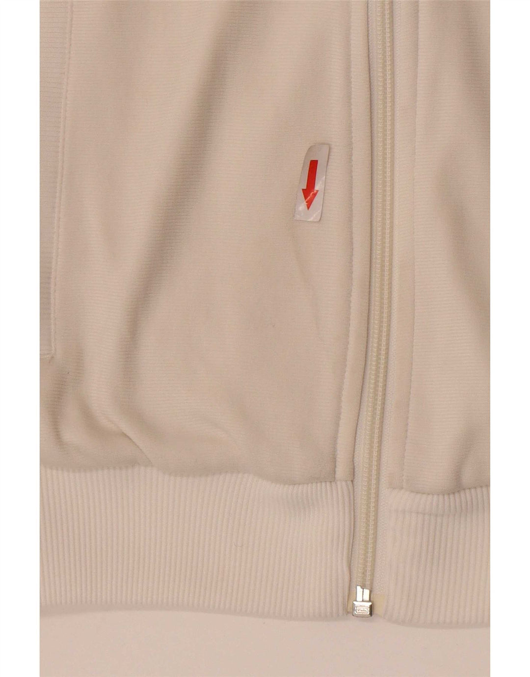 Adidas Damen Trainingsanzug Top Jacke EU 36 Small Weiß Polyamid