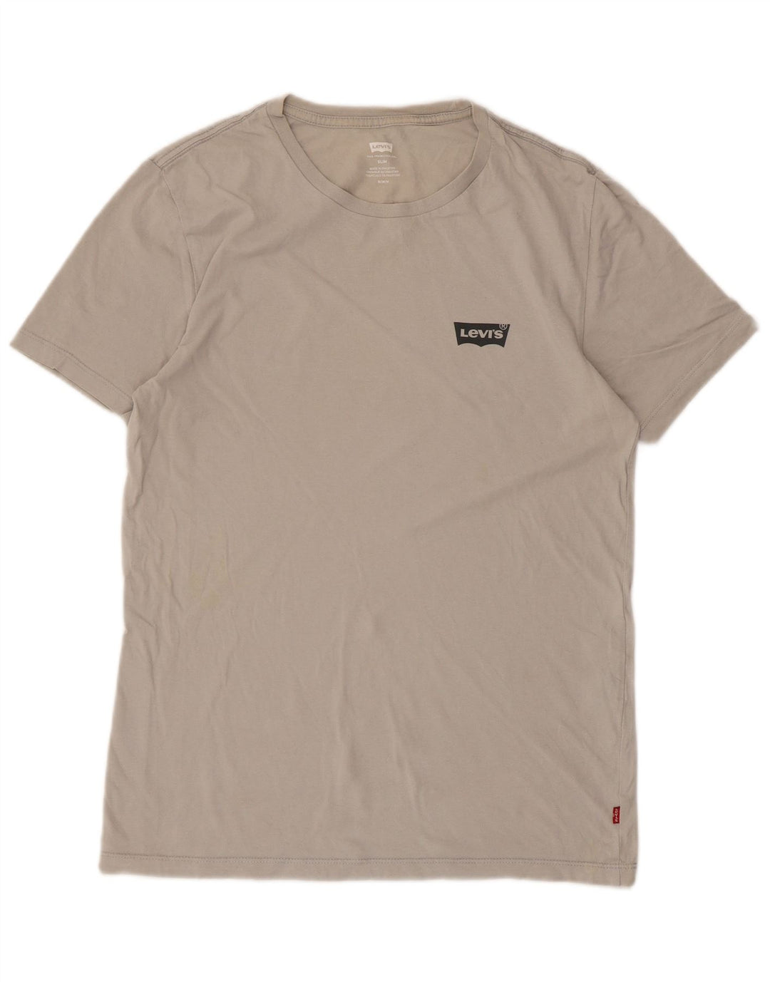 Levi's Slim Fit T-Shirt-Oberteil für Herren in Mittelgrau