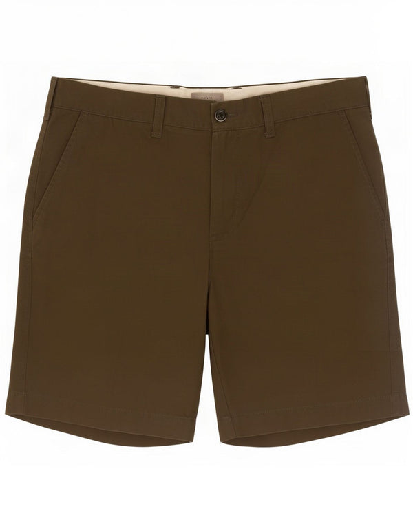 Marks & Spencer Mens Chino Shorts Large W34 Khaki Cotton