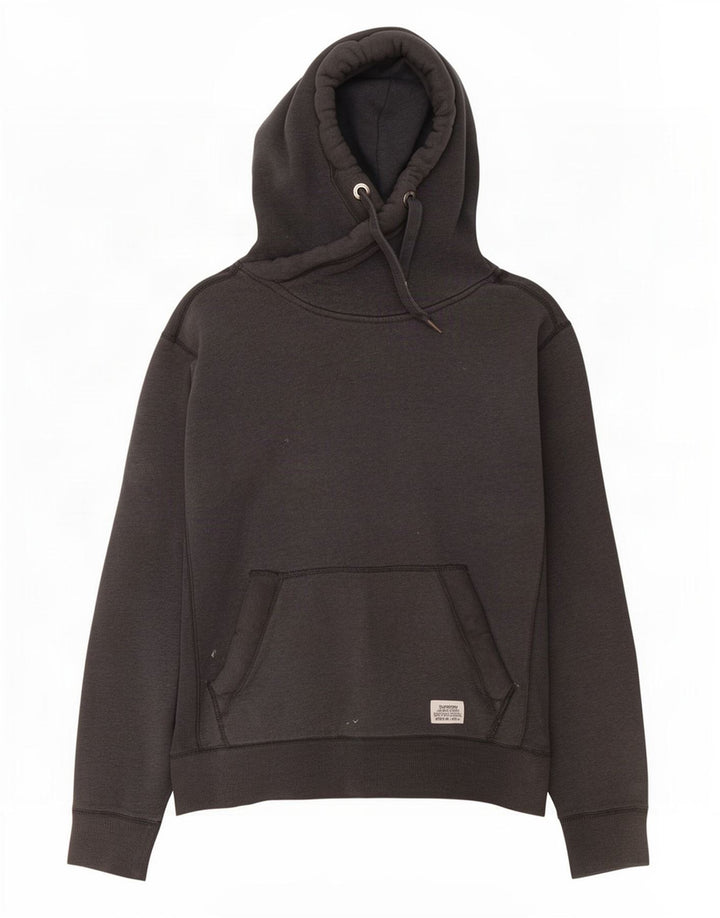 Superdry Herren-Kapuzenpullover, Größe L, Grau, Baumwolle