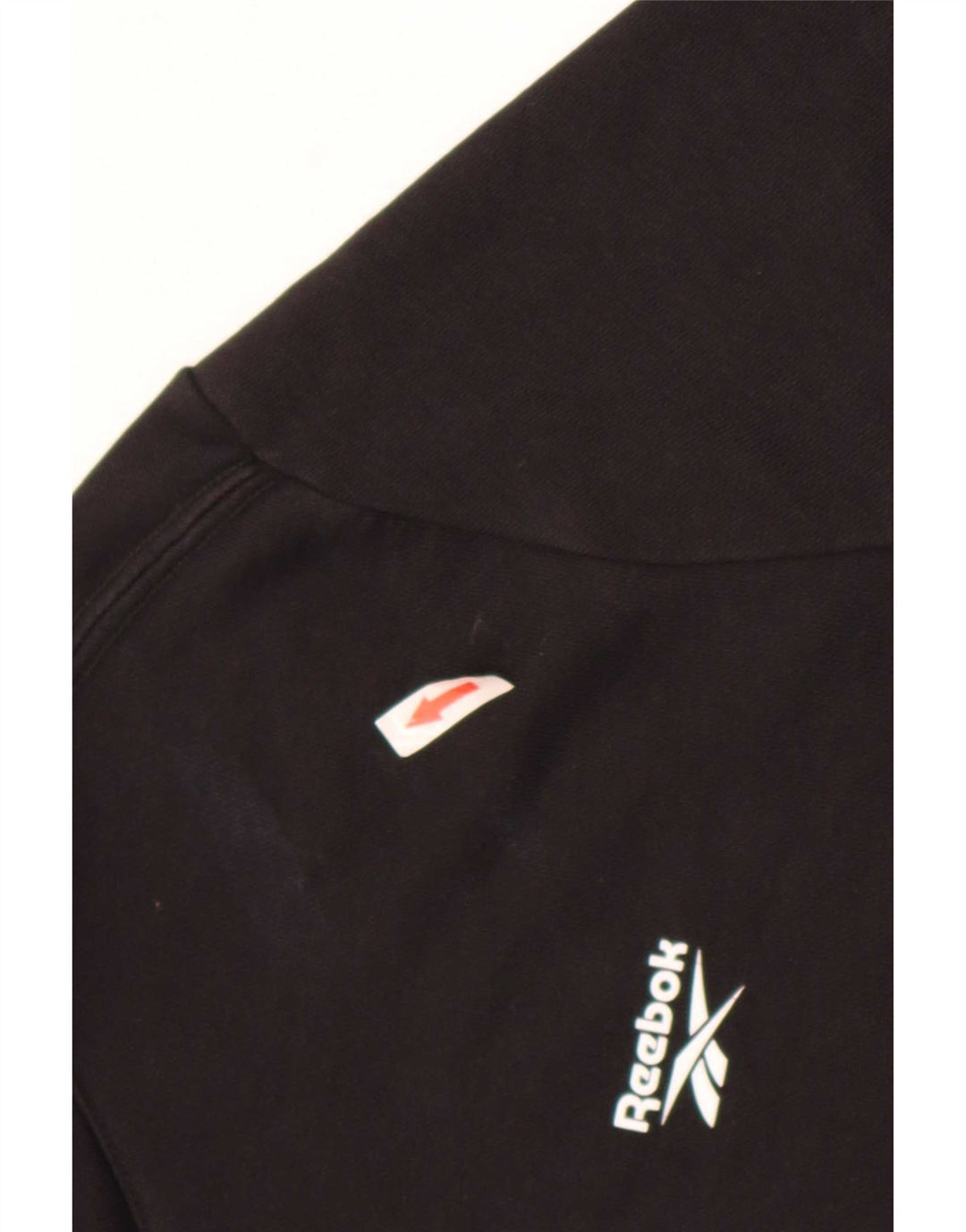 Reebok Herren Kapuzenpullover, groß, schwarze Baumwolle