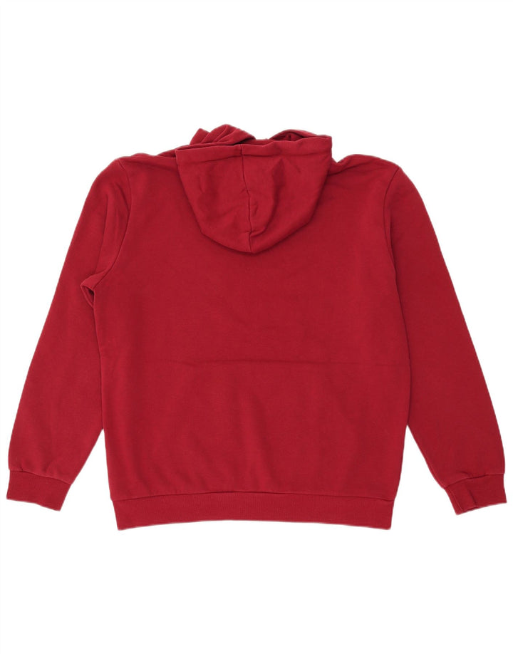 PUMA Herren Grafik-Hoodie-Pullover, mittlere kastanienbraune Baumwolle