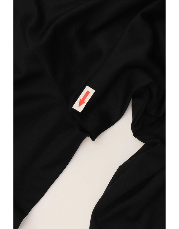 Nike Herren Dri Fit Trainingshose Mittelschwarzes Colourblock-Polyester