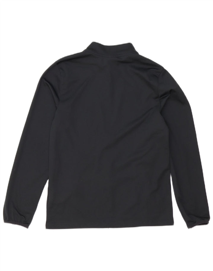 Nike Jungen Dri Fit Trainingsanzug Top Jacke 13–14 Jahre XL Schwarz Polyester