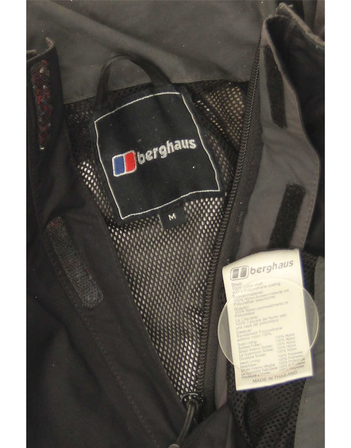 Berghaus Herren Regenjacke UK 38 Medium Schwarz Nylon