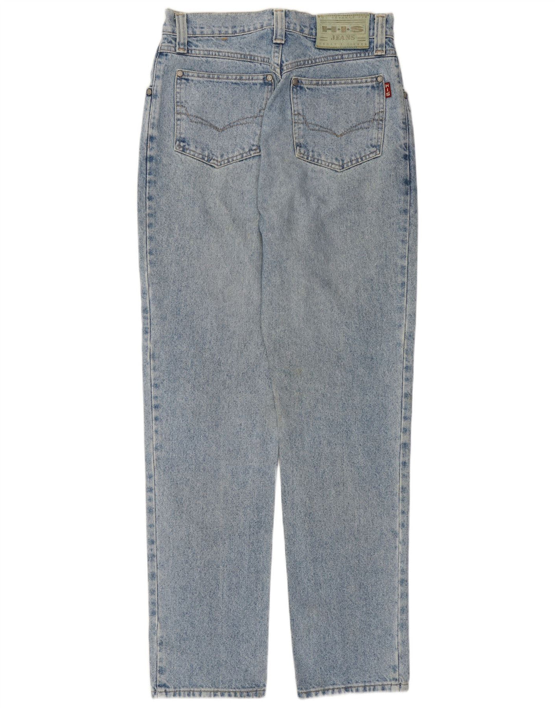 H.I.S Damen-Jeans mit hoher Taille, W30, L30, Blau