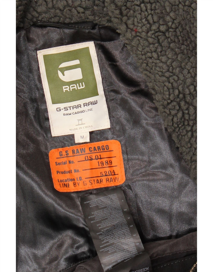 G-STAR Herren Steppjacke UK 38 Mittelschwarze Baumwolle