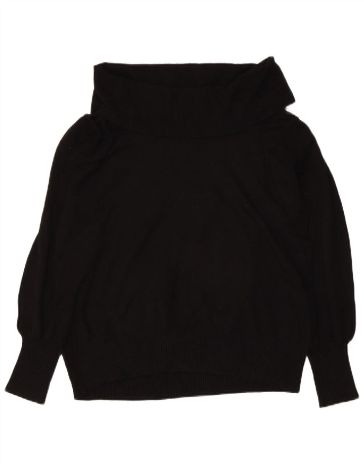 MARKS & SPENCER Damen-Pullover mit Rollkragen, Gr. 12, mittelschwarz
