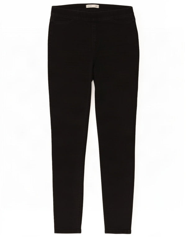 Marks & Spencer Damen Jegging-Jeans UK 14 Medium W30 L29 Schwarze Baumwolle