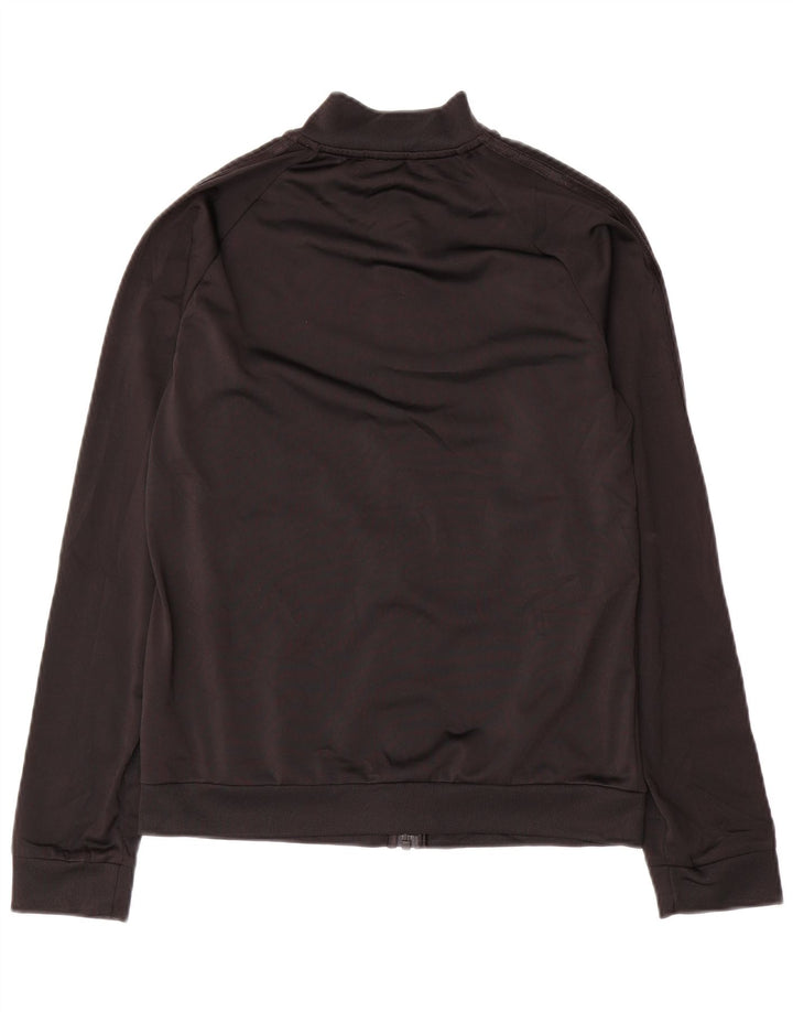 Adidas Damen Trainingsanzug Top Jacke UK 8/10 Small Schwarz Polyester