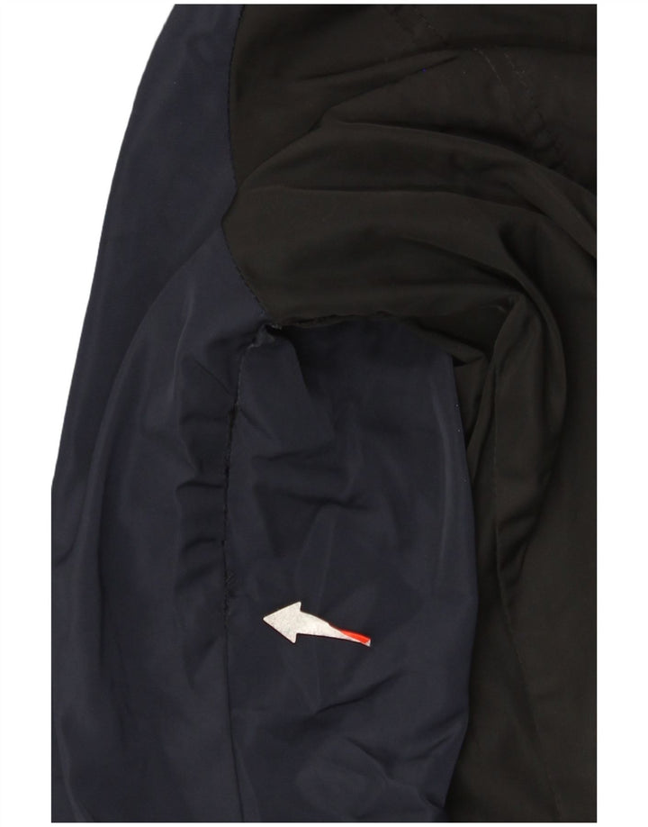 Superdry Herren Graphic Varsity Jacke UK 40 Large Marineblau Farbblock