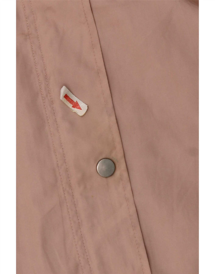 Zara Damen-Regenjacke mit Kapuze, UK 14, mittelrosa, Polyester