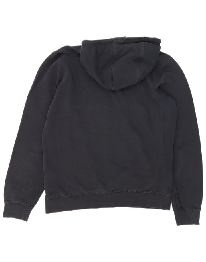 Nike Herren-Hoodie-Pullover aus mittelschwarzer Baumwolle
