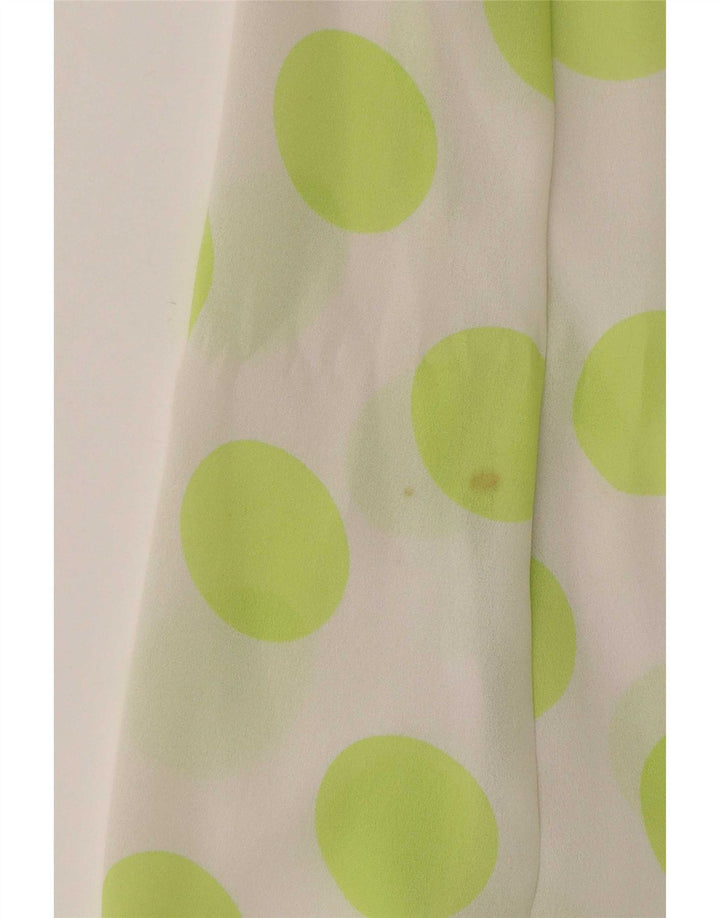 Apart Damen-Sommerkleid, UK 12, Mittelweiß, gepunktet, Polyester