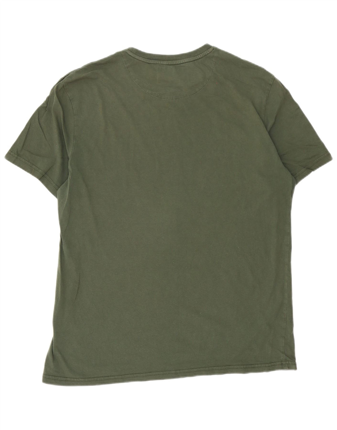 Lyle & Scott Herren T-Shirt Top XL Khaki Baumwolle