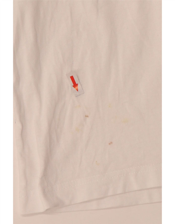 KAPPA Herren T-Shirt Top XL Weiße Baumwolle