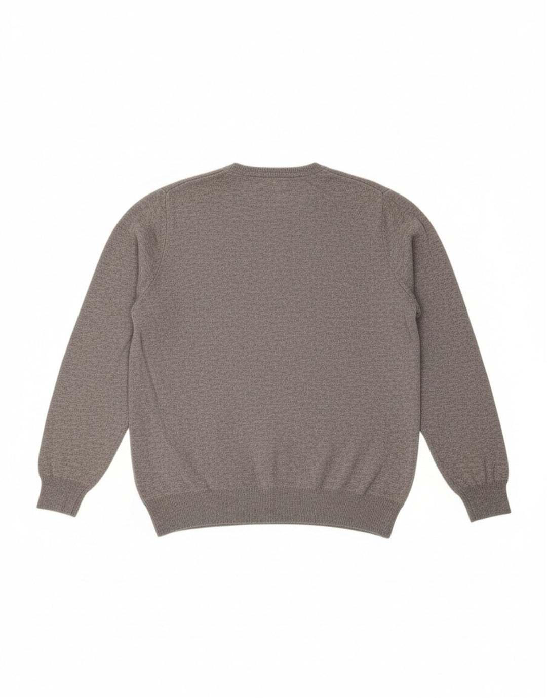 NORTH SAILS Mens V-Neck Jumper Sweater Medium Grey Wool