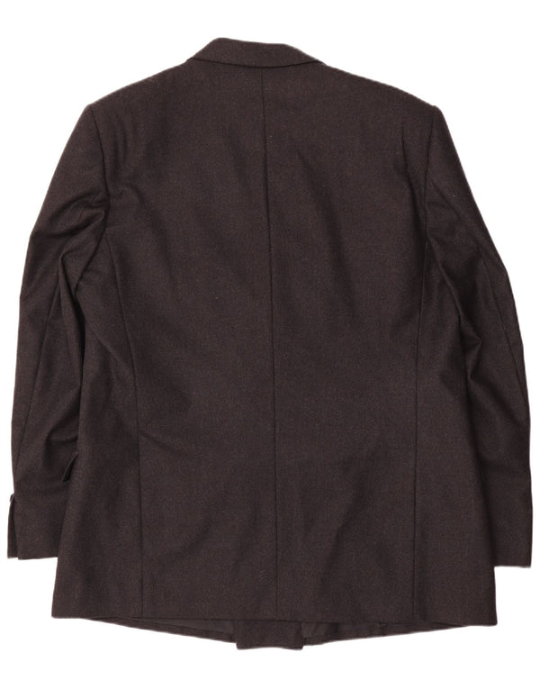 Redaelli Herren Zweireihiger Blazer IT 56 3XL Graue Wolle