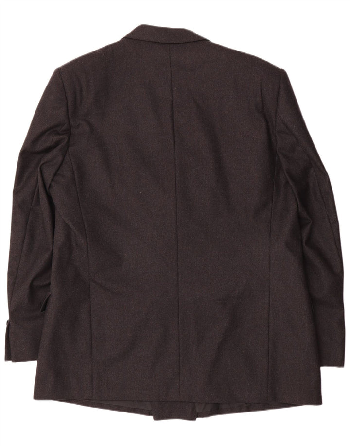 Redaelli Herren Zweireihiger Blazer IT 56 3XL Graue Wolle