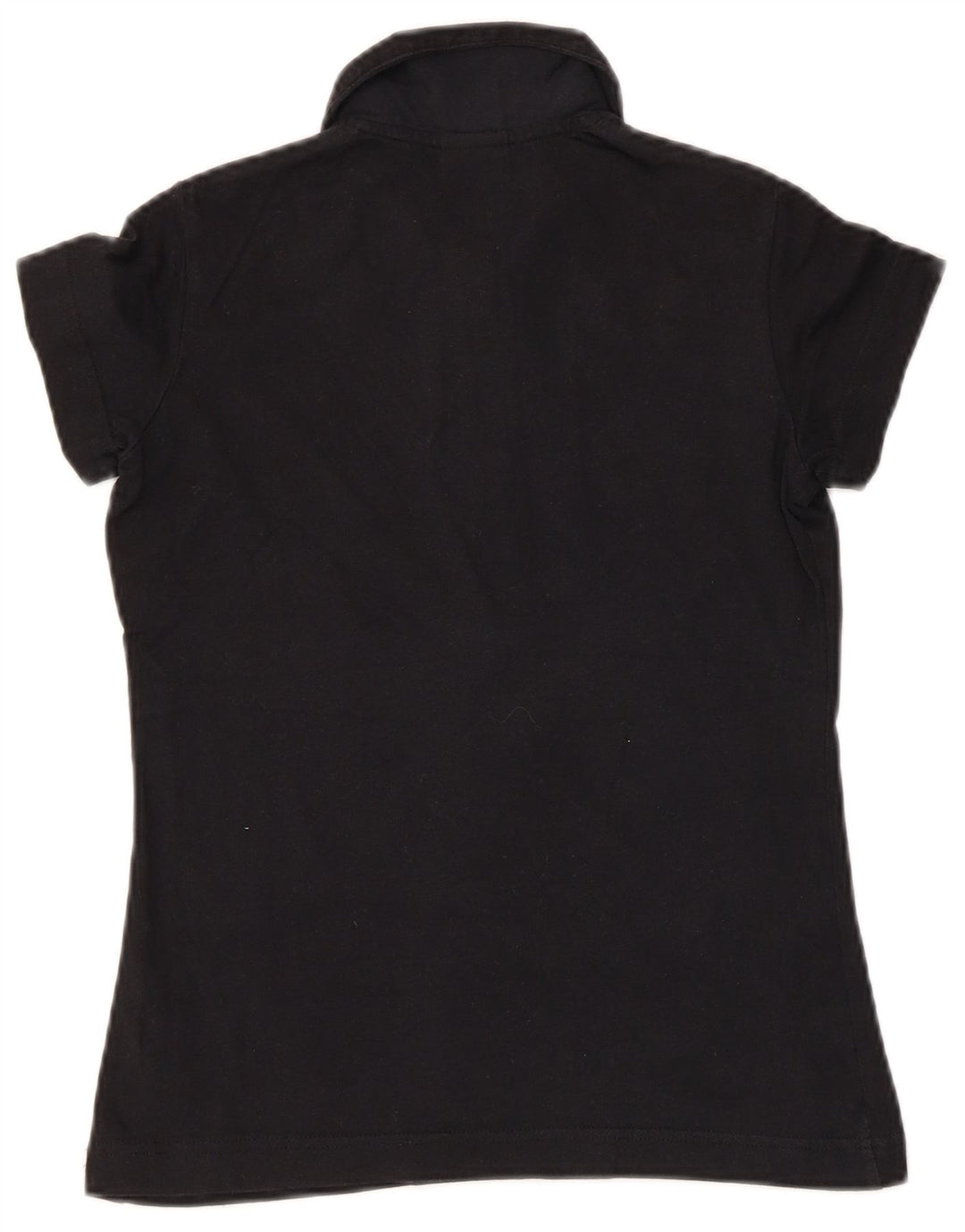 NIKE Damen-Poloshirt mit Grafik, UK 8/10, Größe S, Schwarz