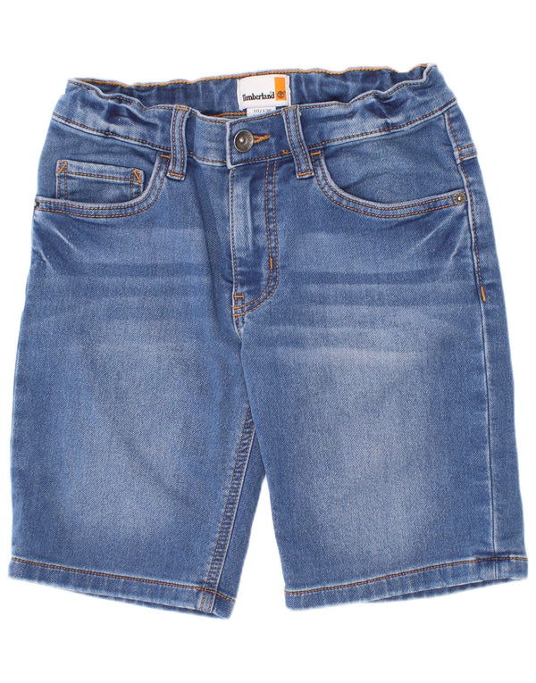 Timberland Jungen-Jeansshorts mit normaler Passform, 9–10 Jahre, W26, blaue Baumwolle