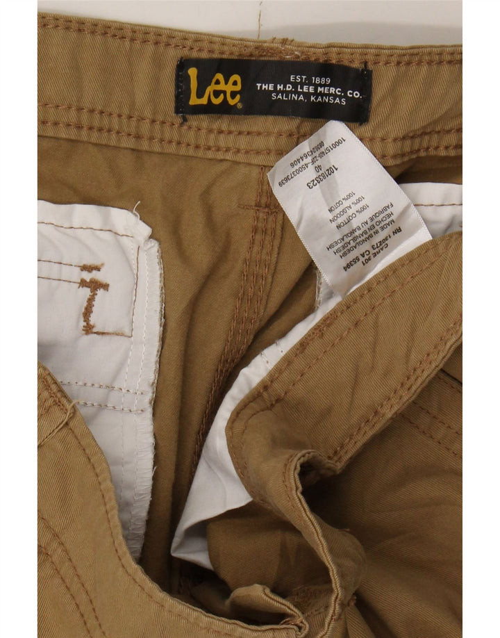 LEE Mens Cargo Shorts W40 XL Brown Cotton Vintage Lee and Second-Hand Lee from Messina Hembry 