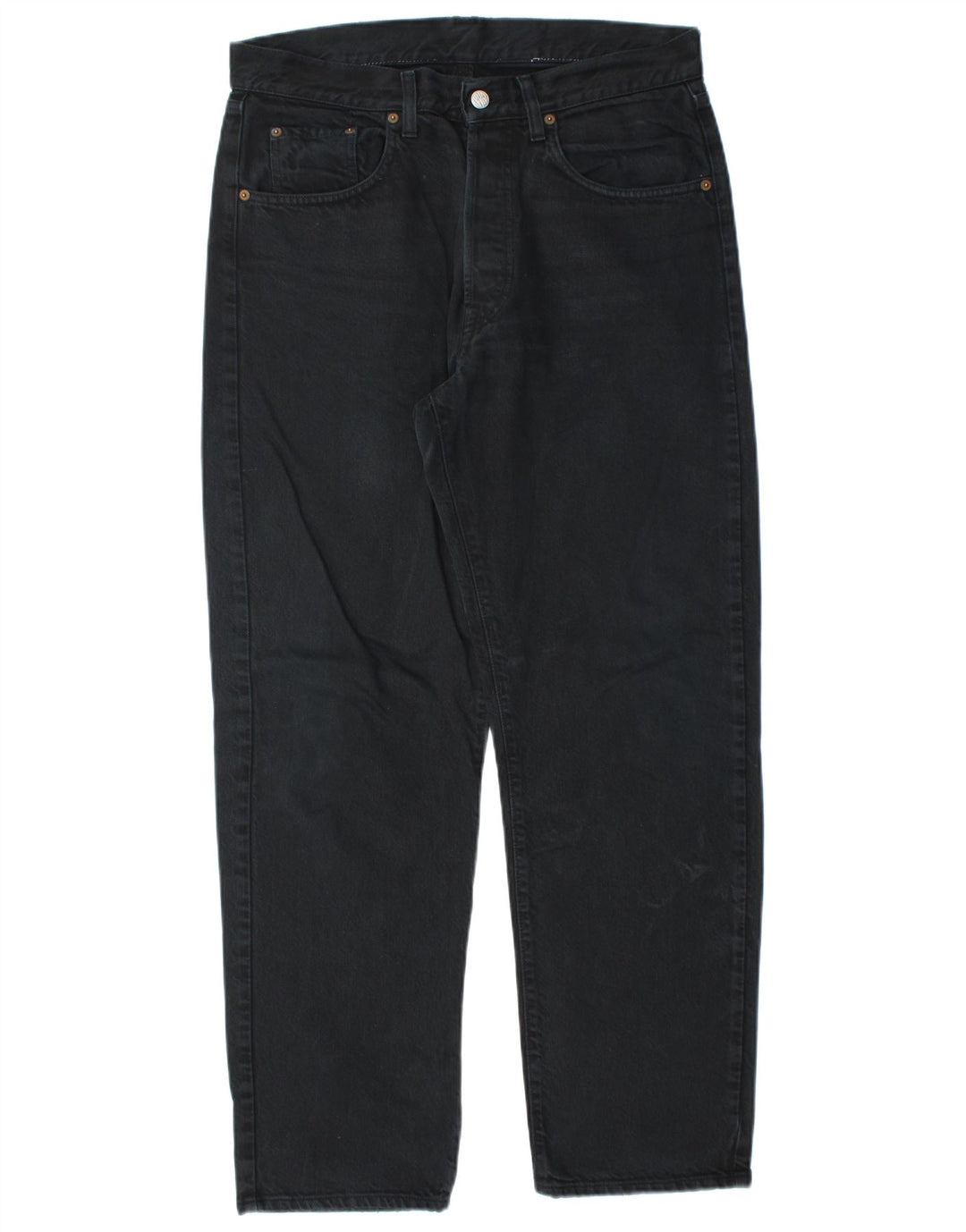 Replay Herren Straight Jeans W32 L30 Schwarz