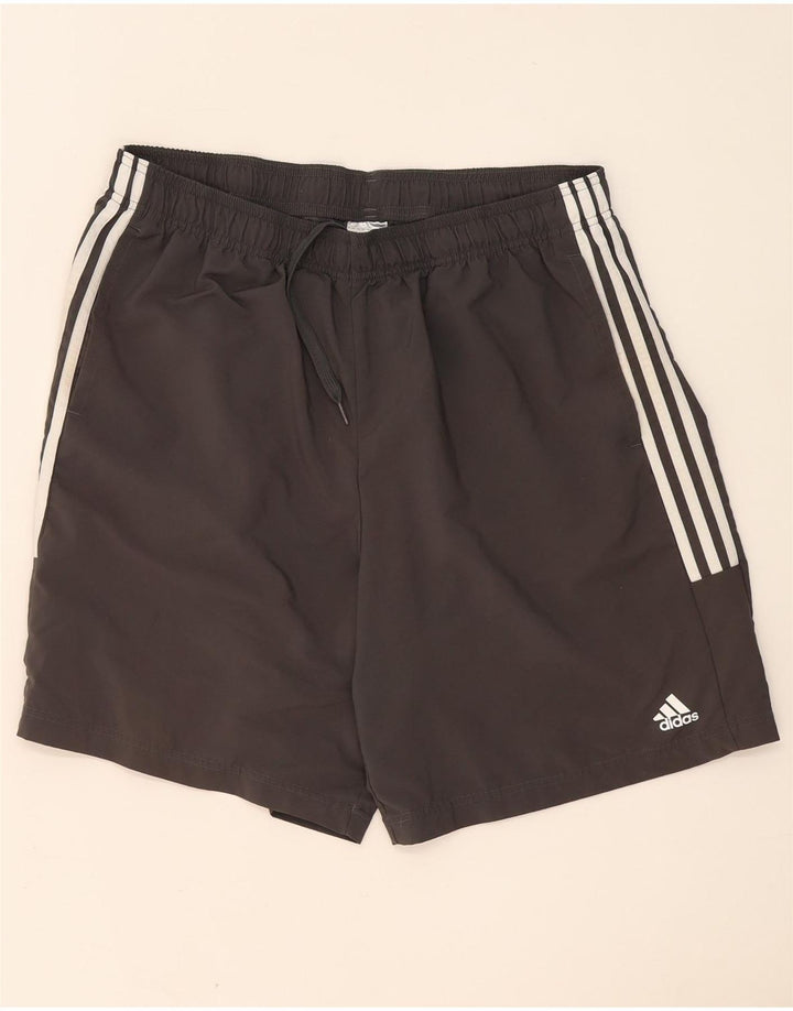 Adidas Herren Sport Shorts XL Grau Polyester