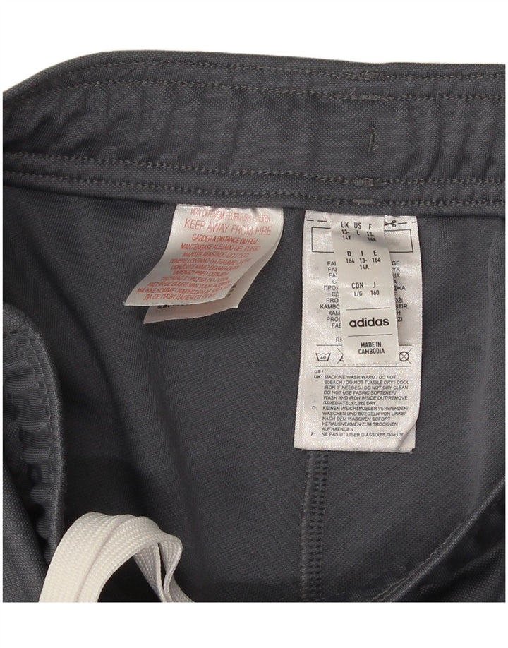 Adidas Aeroready-Trainingshose für Jungen, 13–14 Jahre, graues Polyester