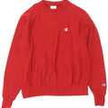 Champion Herren Reverse Weave Sweatshirt Pullover mittelrote Baumwolle