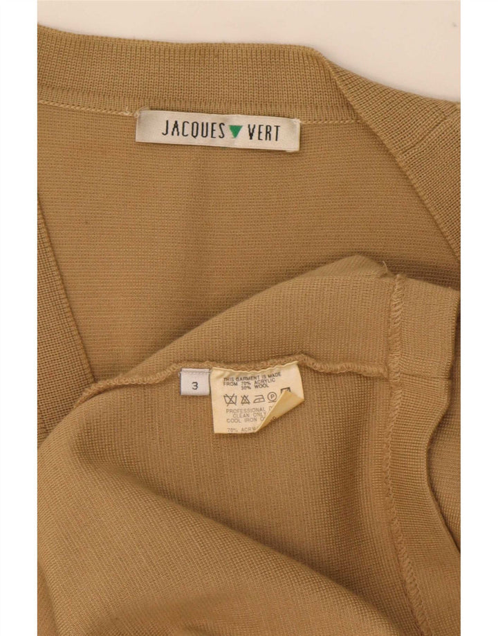 Jaques Vert Damen Longline Cardigan Pullover UK 16 Large Beige