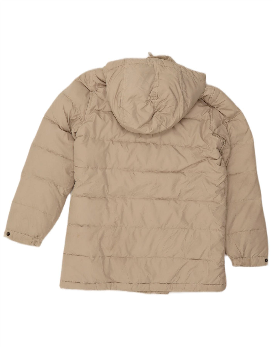 SERGIO TACCHINI Wattierte Damenjacke mit Kapuze IT 42 Medium Beige Polyester