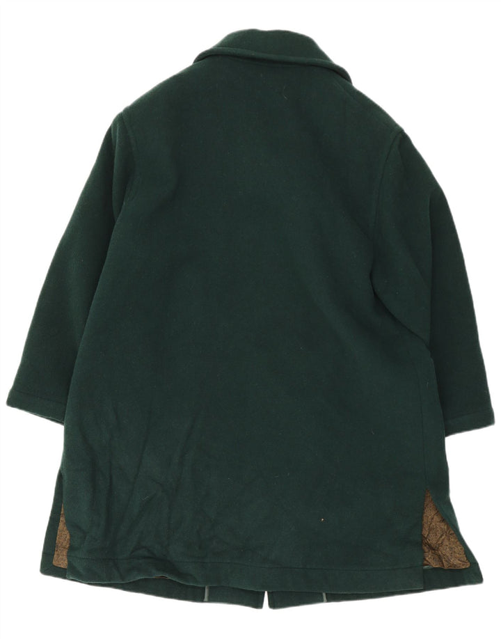 Vintage Herren Dufflecoat UK 40 Large Grün