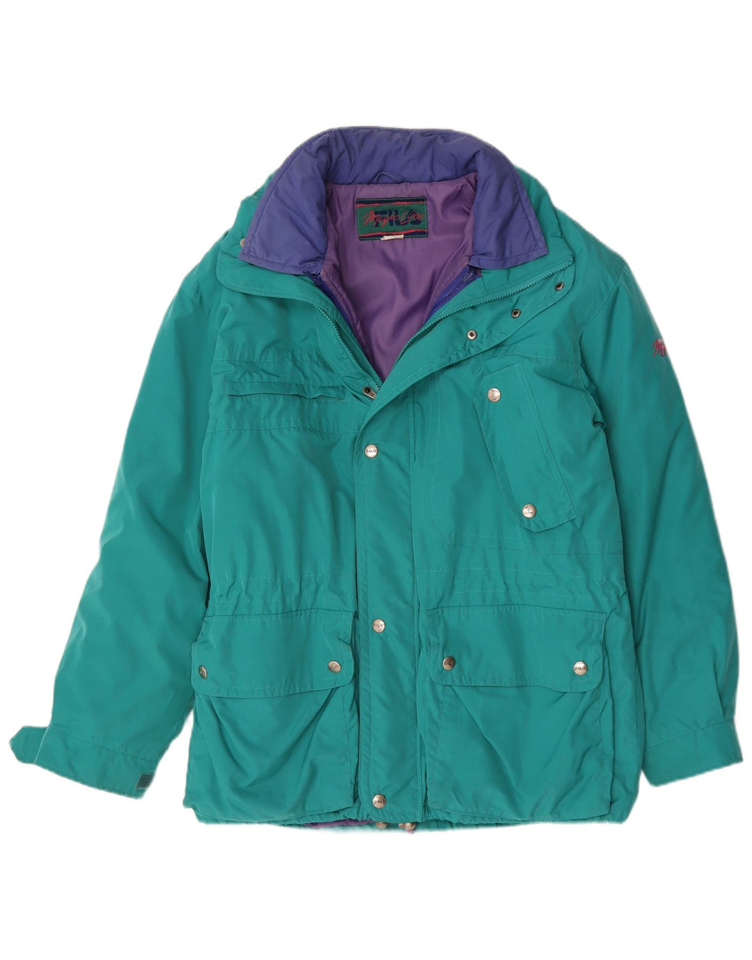 Fila Herren Skijacke mit Kapuze IT 52 2XL Grün