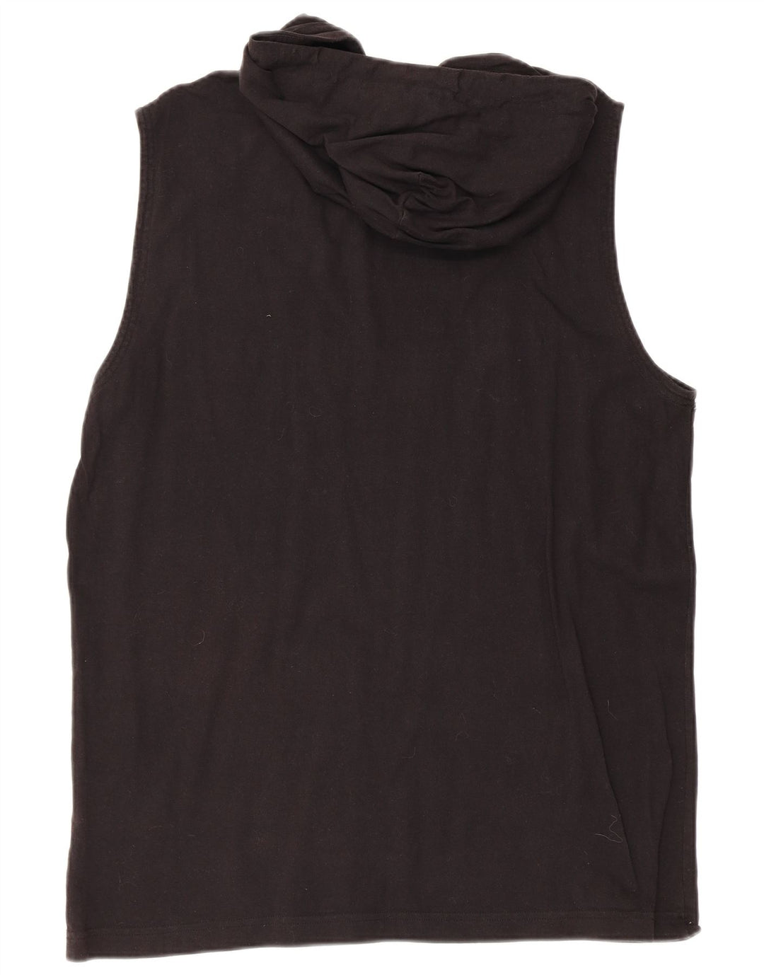 Champion Herren-Weste mit Kapuze und Grafik, XL, schwarze Baumwolle