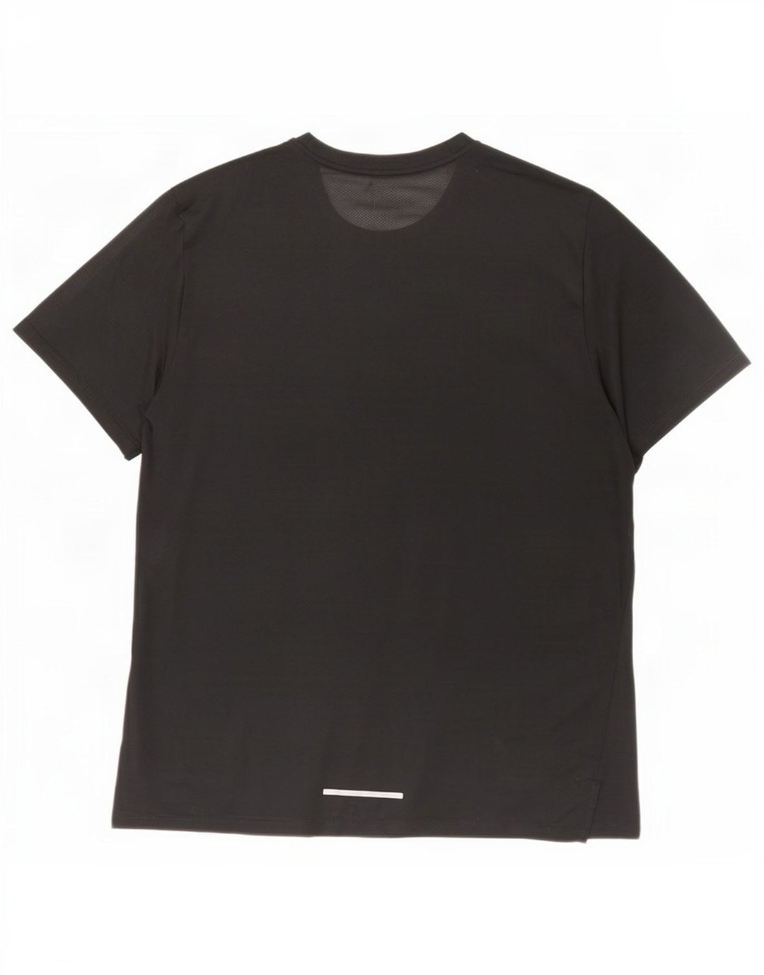 Nike Herren Dri Fit T-Shirt-Oberteil, groß, schwarz gestreift, Polyester