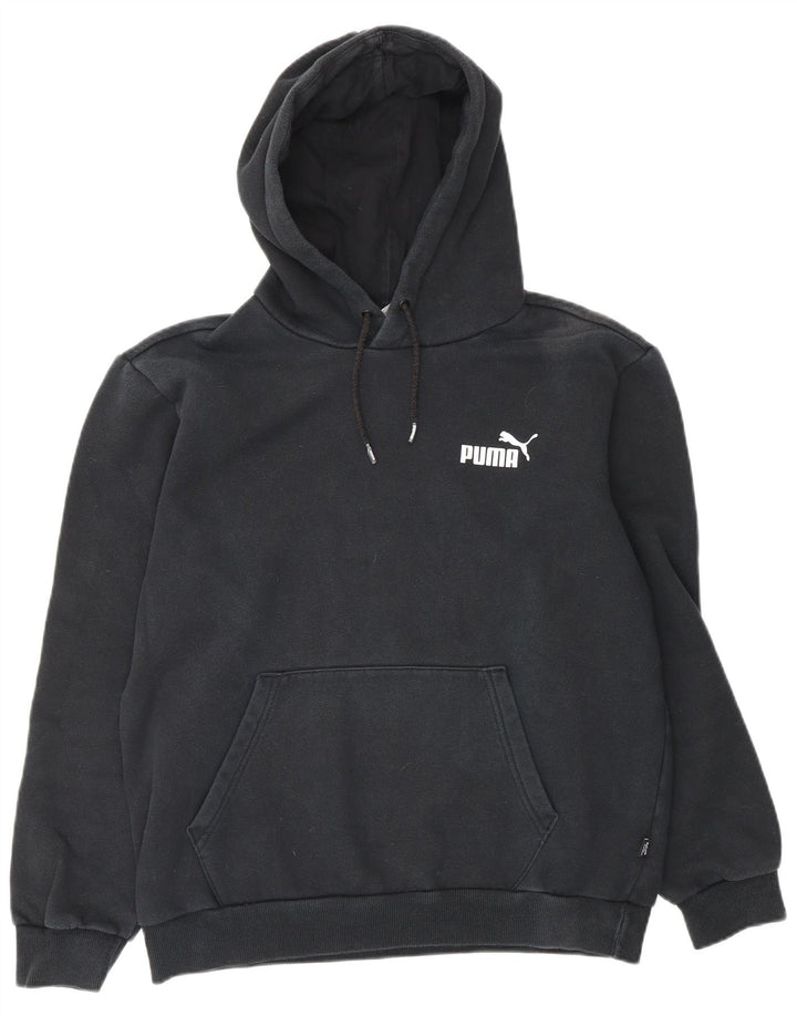 PUMA Herren Kapuzenpullover, mittelschwarz, Baumwolle
