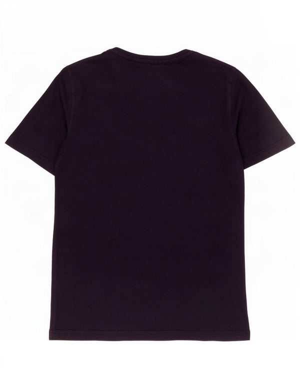 Puma Herren Grafik T-Shirt Top Small Marineblau Baumwolle