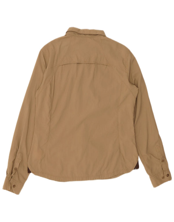 BRUGI Damenhemd UK 16 Large Beige Polyamid