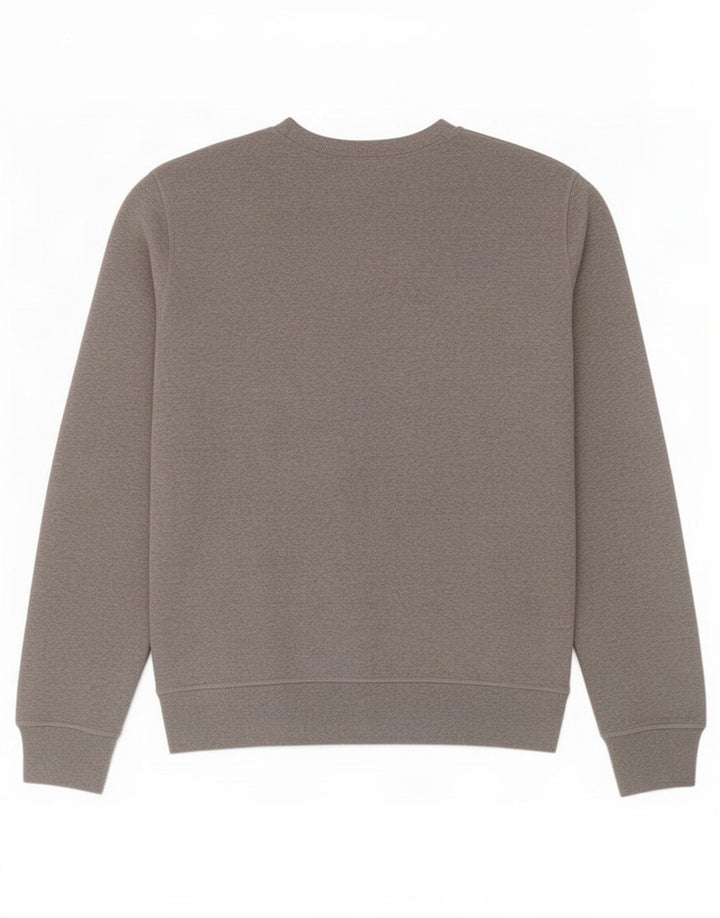 Converse Herren Grafik-Sweatshirt-Pullover Mittelgrau meliert